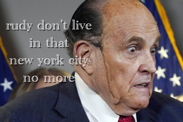 Rudy Don’t Live In That New York City No More